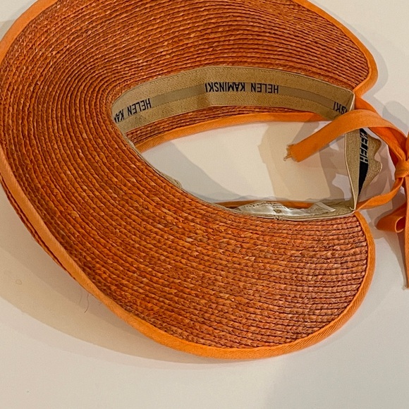 Helen Kaminski Mai Raffia Visor Hat - Picture 6 of 10